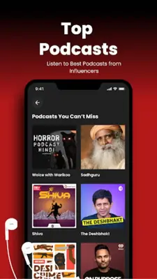 EIGHT Podcast & Audio Stories android App screenshot 5